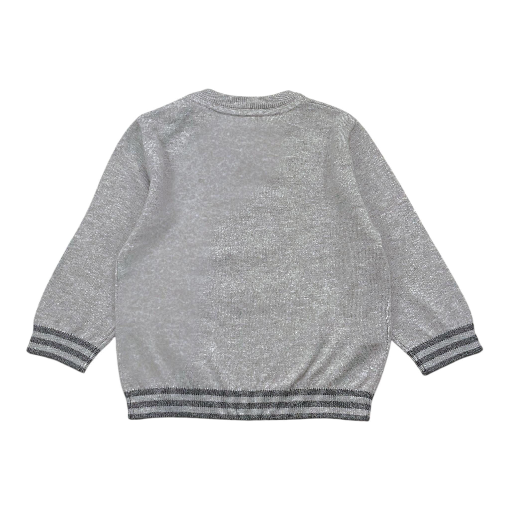 MAYORAL maglia girocollo tinta unita con stampa Grigio per Neonato 23133 GRIGIO MAYORAL 