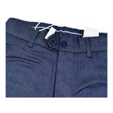 Sarabanda Pantalone Tinta Unita con Girovita Regolabile per Bambino 0B662 BLU SARABANDA 