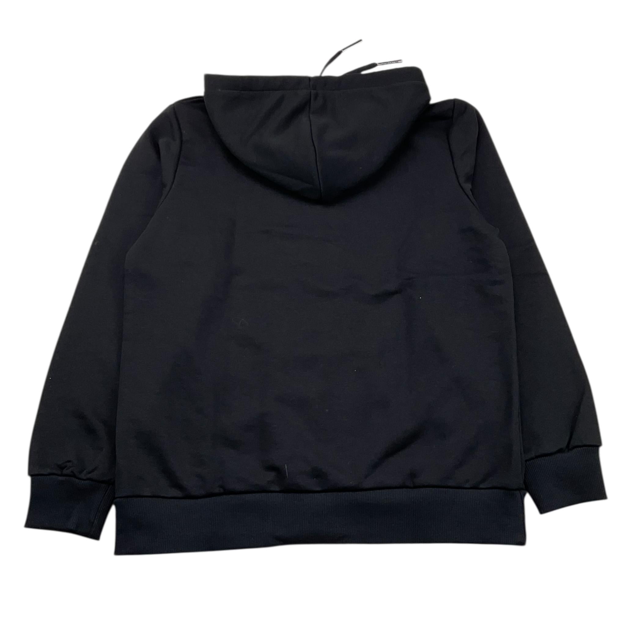 MAISON 9 PARIS felpa chiusa con cappuccio tinta unita con logo Nero per Neonato F70049N NERO MAISON 9 PARIS 