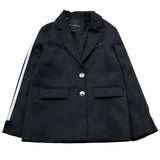 John Richmond Giacca Tinta Unita con Profili Maniche In Contrasto per Bambino RBP26138GC NERO JOHN RICHMOND 