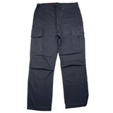 Diesel Solid Color Pants With Elastic Waist Black For Boys