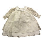 LA STUPENDERIA abita manica lunga tinta unita con tulle Panna per Neonata CCAB68 PANNA LA STUPENDERIA 