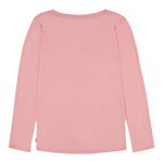 LEVI'S shirt girocollo tinta unita con codino Rosa per Bambina 4EJ167 ROSA LEVI'S 