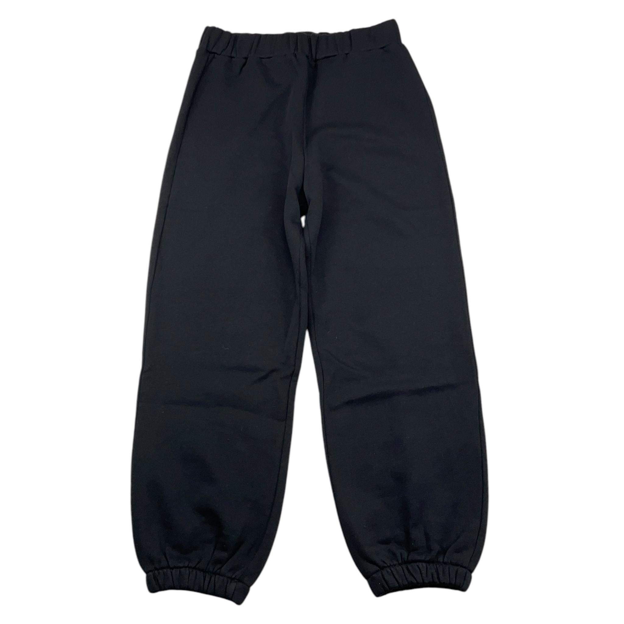 PATRIZIA PEPE pantalone tuta tinta unita con logo Nero per Bambina 7P0354 NERO PATRIZIA PEPE 