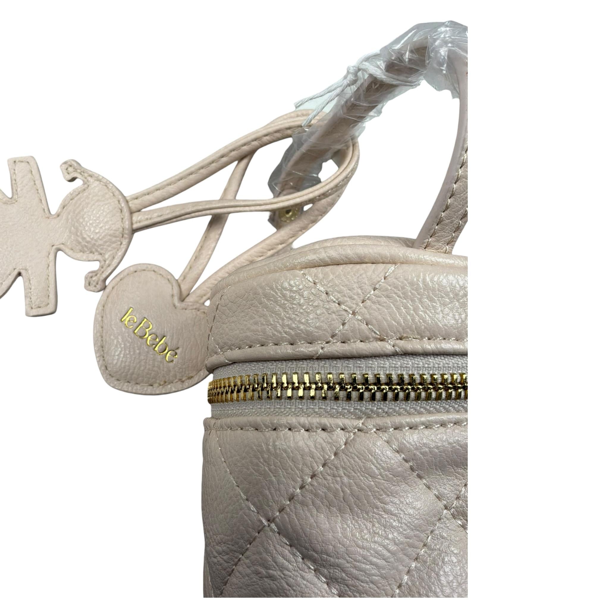 Le Bebe Portabibberon Tinta Unita per Neonata LBG5861 BEIGE LE BEBE 