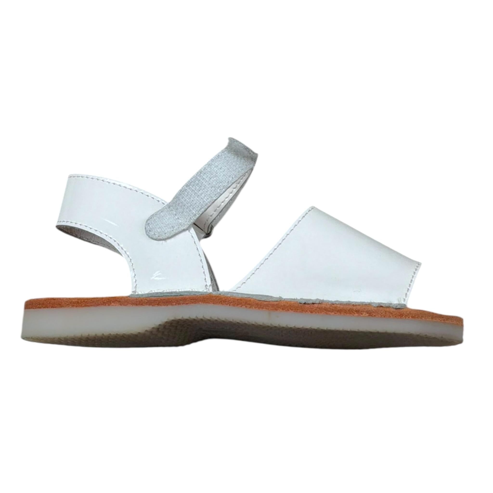 Qkis Sandalo tinta unita Bianco per Neonata IT10100N BIANCO QKIS 
