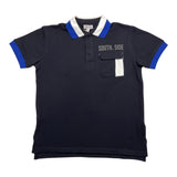 Yours Polo Half Sleeve Solid Color With Contrasting Trim Black For Boys