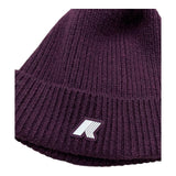K-WAY cappello tinta unita con logo Viola per Bambina K31359WX VIOLA K-WAY 