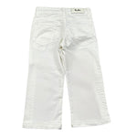 Fun & Fun Pantalone Tinta Unita con Girovita Regolabile per Bambina FNBPT14424 BIANCO FUN & FUN 