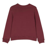 LANVIN felpa chiusa girocollo tinta unita con logo Bordeaux per Bambino N25136 BORDEAUX LANVIN 