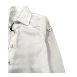 Ambaraba Camicia Manica Lunga Tinta Unita per Neonato FM32056 BIANCO AMBARABA 