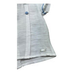 Le Bebe Camicia Mezza Manica Tinta Unita con Bottoni per Neonato LBB5381 BIANCO LE BEBE 