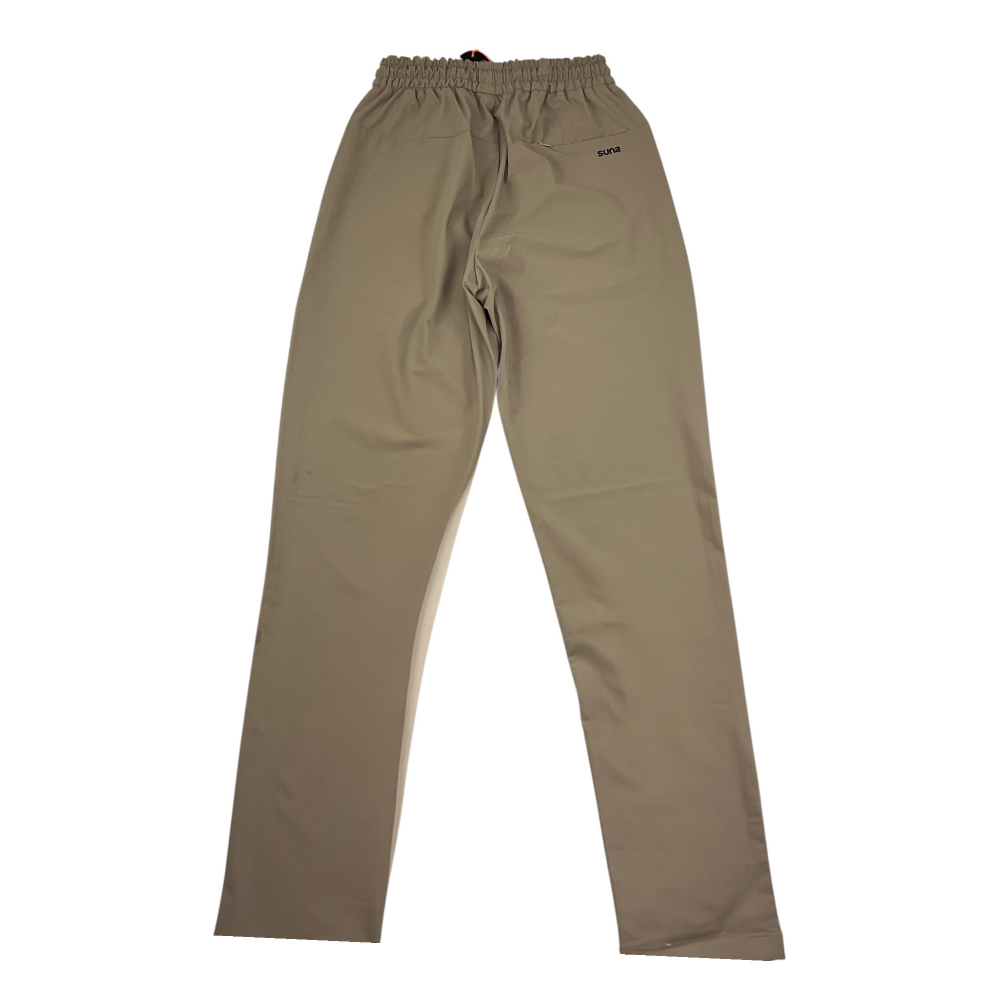 Suns  Pantalone Tinta Unita con Elastico In Vita per Bambino PTS4101U SABBIA SUNS 