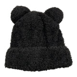 FUN & FUN cappello tinta unita cn orecchie Nero per Bambina FAC00923 NERO FUN & FUN 