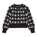 JOHN RICHMOND maglia tinta unita girocollo logata Nero per Neonata RGA24003MA NERO JOHN RICHMOND 