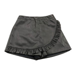 PHILOSOPHY short tinta unita in ecopelle Nero per Bambina PFBE003 NERO PHILOSOPHY 