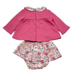 MAYORAL completo 2pz felpa-coulotte con stampa Rosa per Neonata 2246 ROSA MAYORAL 