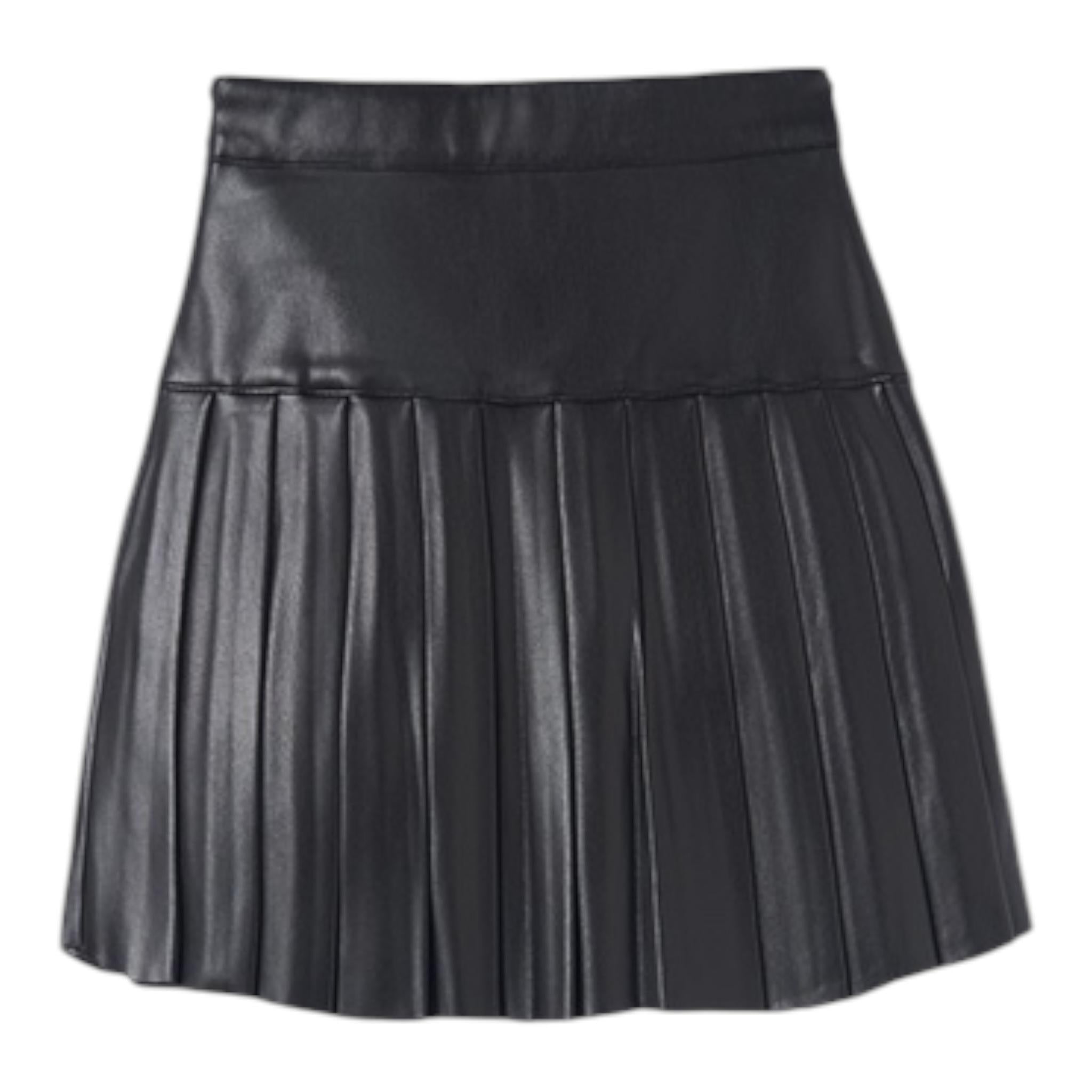 MAYORAL gonna tinta unita in ecopelle Nero per Bambina 7952 NERO MAYORAL 