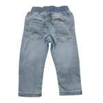 SARABANDA jeans tinta unita con elastico in vita Azzurro per Neonato 06141 AZZURRO SARABANDA 