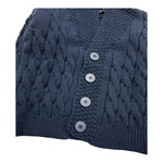 OFFICINA MILANESE cardigan tinta unita scollo a v Blu per Neonato JCARDIGANN BLU OFFICINA MILANESE 