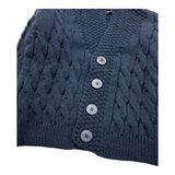 OFFICINA MILANESE cardigan tinta unita scollo a v Blu per Neonato JCARDIGANN BLU OFFICINA MILANESE 