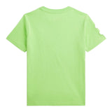 Ralph Lauren T-Shirt Girocollo Tinta Unita con Stampa per Bambino 323832097061 VERDE RALPH LAUREN 