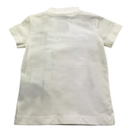 TRUSSARDI t-shirt girocollo tinta unita con stampa Bianco per Neonato TIA25014TS BIANCO TRUSSARDI 