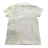 TRUSSARDI t-shirt girocollo tinta unita con stampa Bianco per Neonato TIA25014TS BIANCO TRUSSARDI 