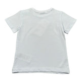 Siviglia T-Shirt Girocollo Tinta Unita con Stampa per Neonato SVNTS17283 BIANCO SIVIGLIA 