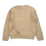 SAINT BARTH maglia girocollo tinta unita con stampa Beige per Bambino LYLE BEIGE SAINT BARTH 
