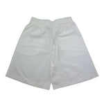 Please Short Tinta Unita con Elastico In Vita per Bambina RE78300G72 BIANCO PLEASE 