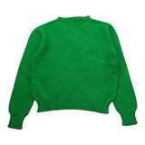 VICOLO maglia girocollo tinta unita con stampa Verde per Bambina 3141W00160X VERDE VICOLO 