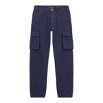 GUESS pantalone tinta unita con tasconi Blu per Bambino L3YB04WE1L0 BLU GUESS 