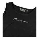 Emporio Armani Canotta Tinta Unita con Logo per Bambina 7G000035 NERO EMPORIO ARMANI 