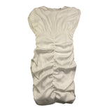 Fun & Fun Abito Mezza Manica Tinta Unita per Bambina FJDR01568 BIANCO FUN & FUN 