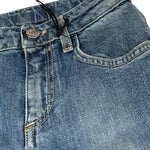 John Richmond Jeans Tinta Unita con Girovita Regolabile per Bambina RGP26154JE BLU JOHN RICHMOND 