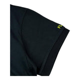 Sun68 T-Shirt Girocollo Tinta Unita con Logo per Bambino T31307 NERO SUN68 