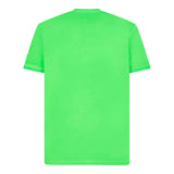 Dsquared2 T-Shirt Girocollo tinta unita con Logo Verde Fluo per Bambino DQ2416 VERDE FLUO DSQUARED2 