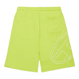 Diesel Bermuda In Tuta Tinta Unita con Logo per Bambino J02273 VERDE FLUO DIESEL 