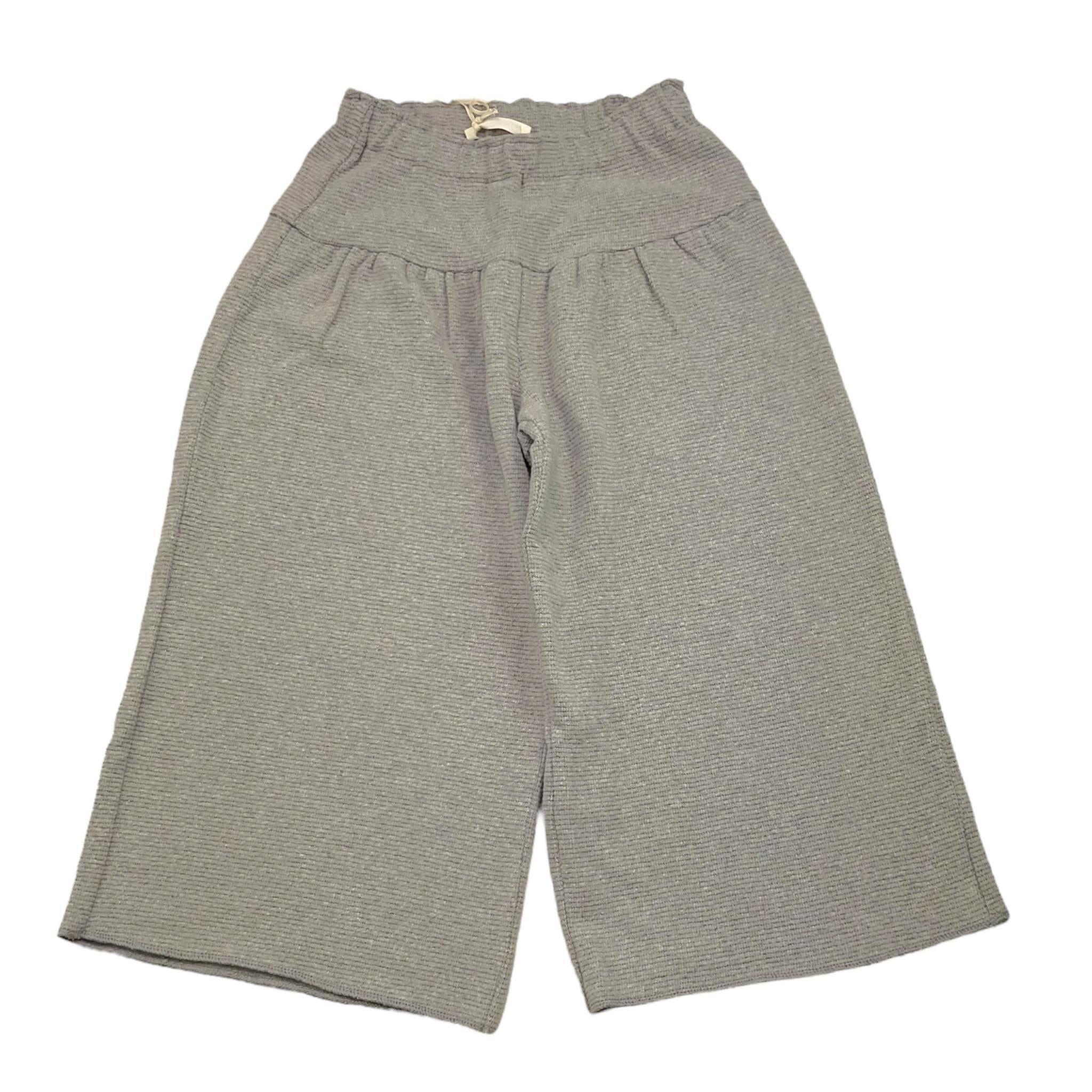 ZHOE & TOBIAH pantalone tinta unita modello a palazzo Grigio per Bambina LUK8 GRIGIO ZHOE & TOBIAH 