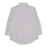 Fay Camicia Tinta Unita con Fantasia A Righe per Bambino FW5P20 BIANCO/BLU FAY 