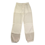 Liu Jo Pantalone Tinta Unita con Elastico In Vita E Trasparenze per Bambina GA5212 BIANCO LIU JO 