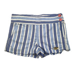 Miranda Short Solid Color with White Striped Pattern for Girls