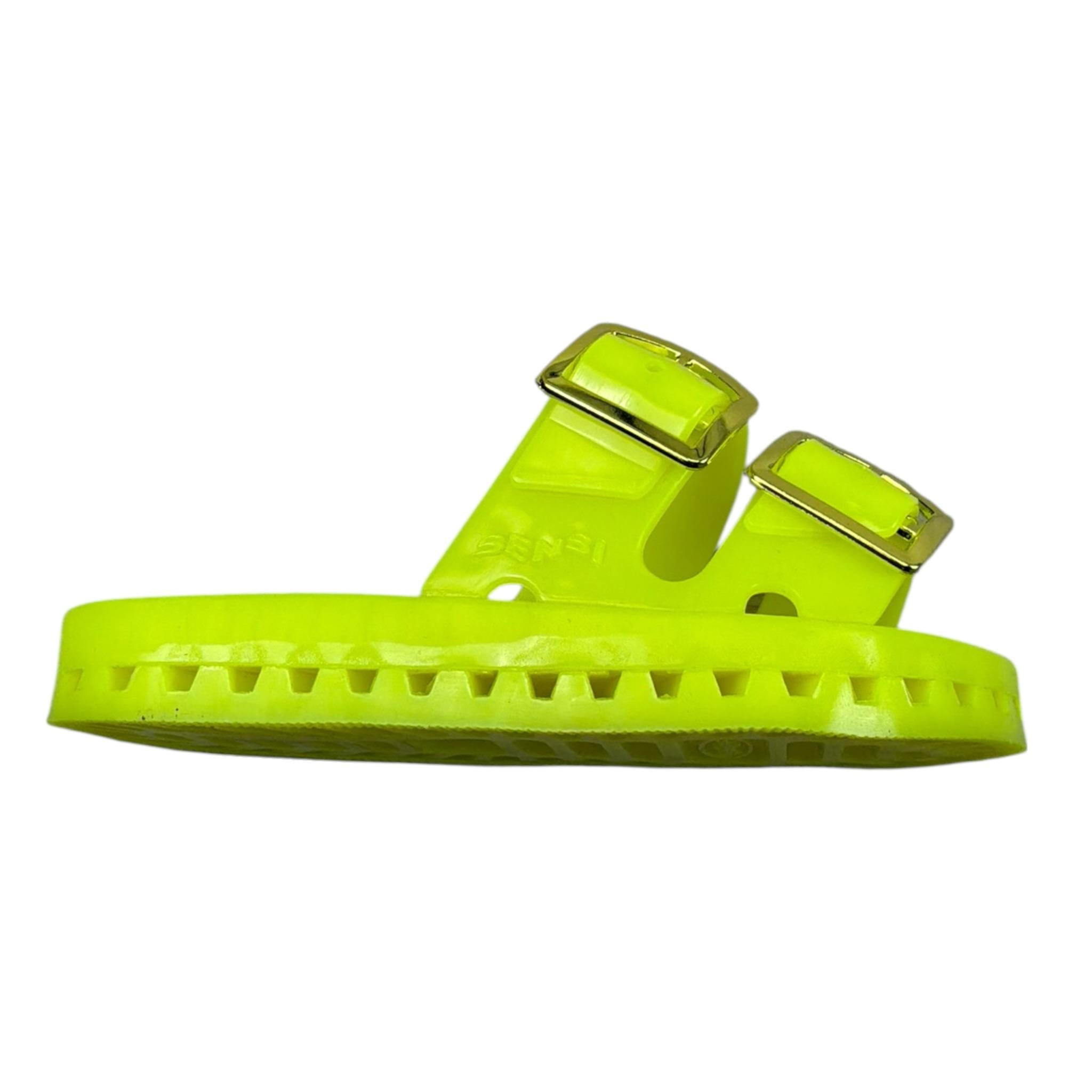 Sensi Ciabatta Bicolore per Bambino 4151E GIALLO FLUO SENSI 