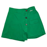 Gaelle Short Solid Color With Elastic Waist Green For Girls