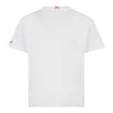 Saint Barth T-Shirt Girocollo Tinta Unita con Stampa per Bambino POT000222 BIANCO SAINT BARTH 