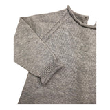 Wedoble Solid Gray Long Sleeve Romper For Newborn