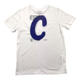 Nails Milano T-Shirt Crew Neck Solid Color White For Kids