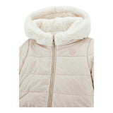 GUESS giubbino reversibile bicolore con pelliccia Beige per Neonata K4BL02WGL60 BEIGE GUESS 