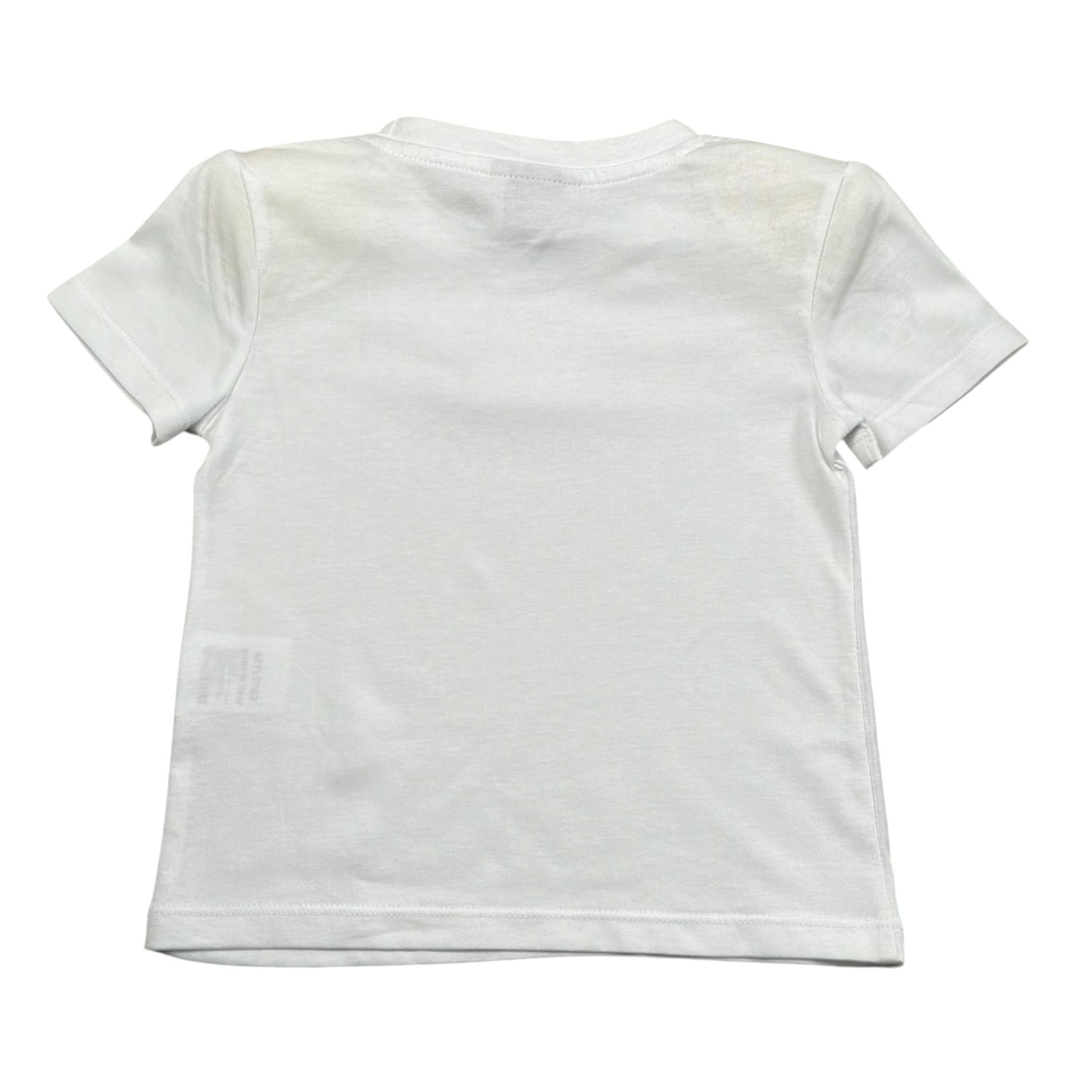 Mariuccia T-Shirt Girocollo Tinta Unita per Bambina MBS23T780 BIANCO MARIUCCIA 